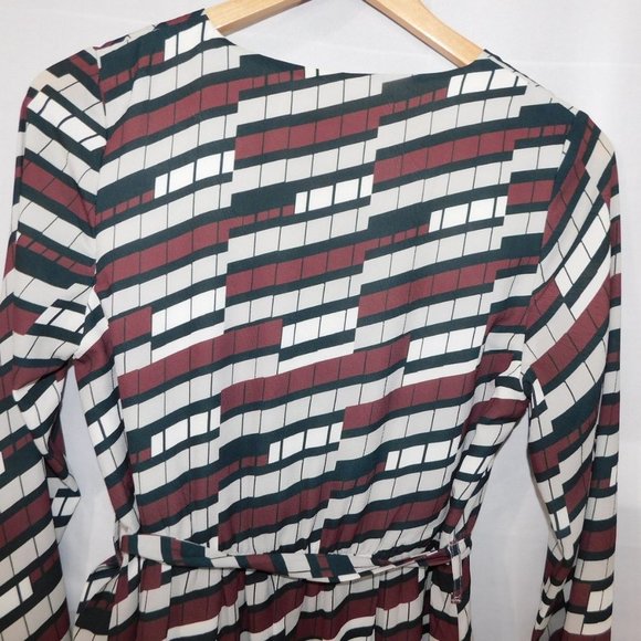 Pink Martini Womens S Around the  Block Wrap Dress - Picture 9 of 10